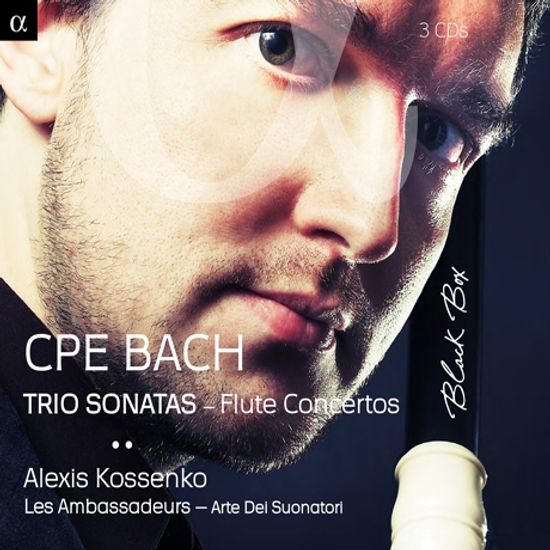 TRIO SONATAS & FLUTE CONCERTOS/ ALEXIS KOSSENKO [C.P.E. 바흐: 트리오 소나타와 플루트 협주곡집]