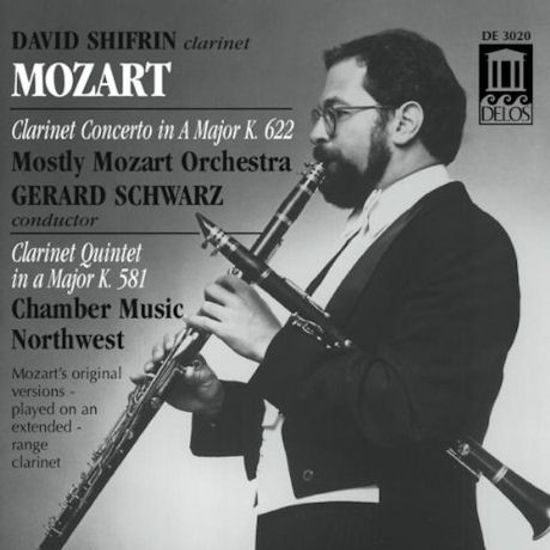 CLARINET CONCERTO & QUINTET/ DAVID SHIFRIN, GERARD SCHWARZ
