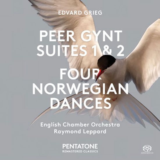 PEER GYNT SUITES 1, 2 & FOUR NORWEGIAN DANCES/ RAYMOND LEPPARD [SACD HYBRID] [그리그: 페르귄트 모음곡 & 네개의 노르웨이 춤곡들]