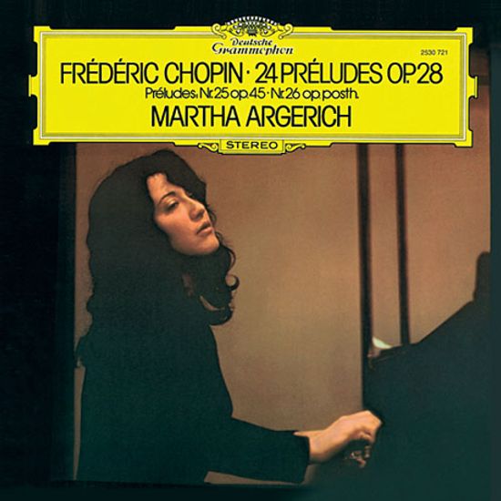 24 PRELUDES OP.28/ MARTHA ARGERICH [LP]
