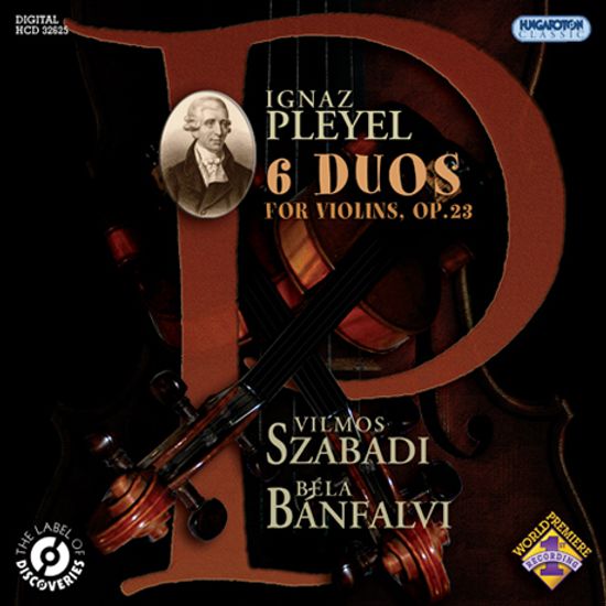 DUOS FOR 2 VIOLINS OP.23/ VILMOS SZABADI & BELA BANFALVI