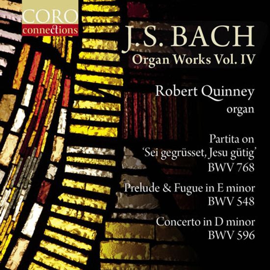 ORGAN WORKS VOL.4/ ROBERT QUINNEY [바흐: 오르간 작품 4집 - 로버트 퀴니]