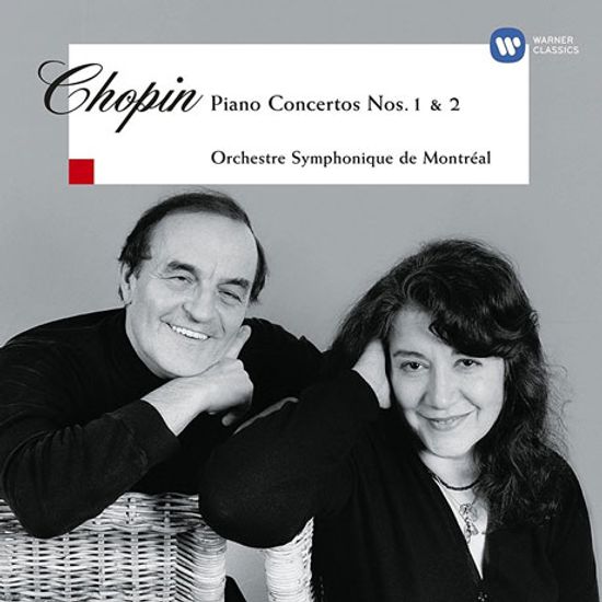 PIANO CONCERTOS NOS.1 & 2/ MARTHA ARGERICH, CHARLES DUTOIT [쇼팽: 피아노 협주곡 1, 2번 - 아르헤리치 & 뒤투아]