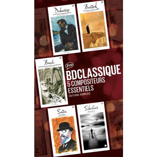 BDCLASSIQUE 5 COMPOSER [비디 클래식 박스세트: 드뷔시/바르톡/바흐/사티/시벨리우스]