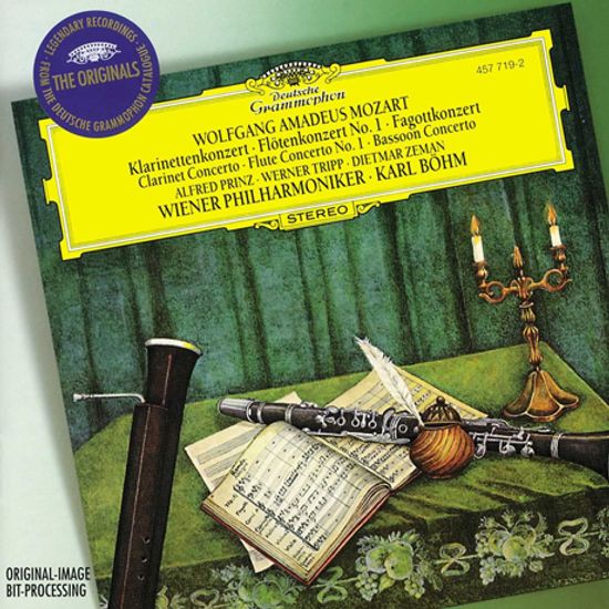 CLARINET, FLUTE & BASSOON CONCERTOS/ ALFRED PRINZ, WERNER TRIPP, KARL BOHM [THE ORIGINALS] [모차르트: 클라리넷, 플루트, 바순 협주곡 - 칼 뵘]