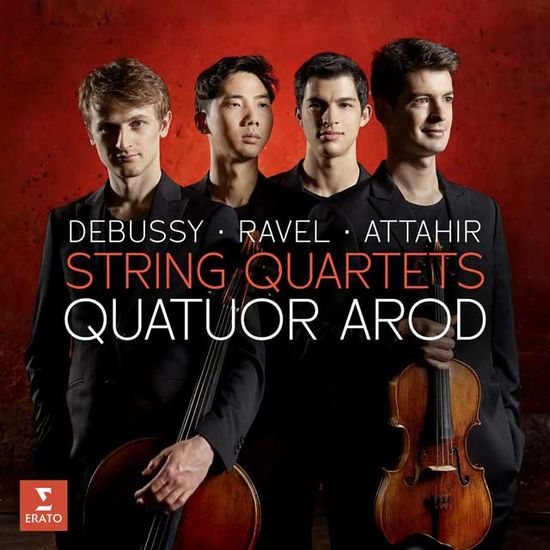 STRING QUARTETS/ QUATUOR AROD [드뷔시, 라벨, 아타히르: 현악 사중주 - 아로드 사중주단 [CD+BONUS DVD]