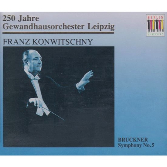 SYMPHONY NO.5/ FRANZ KONWITSCHNY [브루크너: 교향곡 5번]