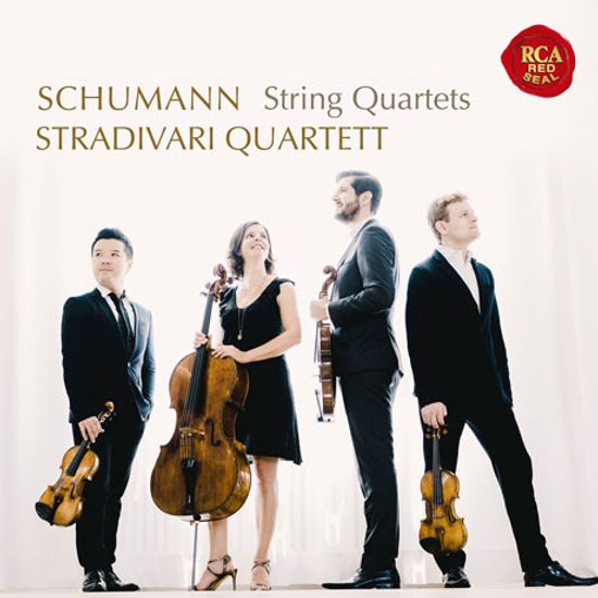 STRING QUARTETS/ STRADIVARI QUARTET [슈만: 현악사중주 - 스트라디바리 사중주단]
