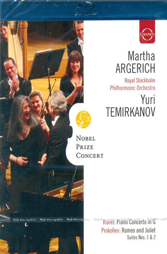NOBEL PRIZE CONCERT/ MARTHA ARGERICH, YURI TEMIRKANOV [노벨상 기념 콘서트 2009: 라벨 피아노 협주곡, 프로코피예프 로미오와 즐리엣] [블루레이 전용플레이어 사용]