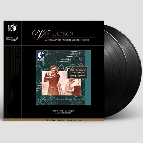 VIRTUOSO: A TREASURY OF FAVOURITE VIOLINE ENCORES/ MARGO GARRETT [하이메 라레도: 바이올린 소품집] [180G LP]