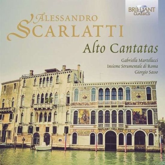 ALTO CANTATAS/ GABRIELLA MARTELLACCI, GIORGIO SASSO [스카를라티: 알토 칸타타]
