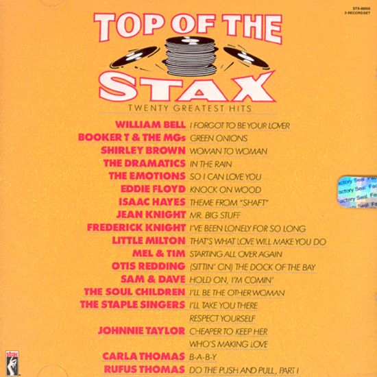 TOP OF THE STAX: TWENTY GREATEST HITS
