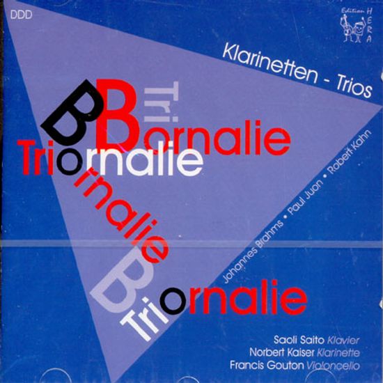 CLARINET TRIOS/ TIRO BORNALIE