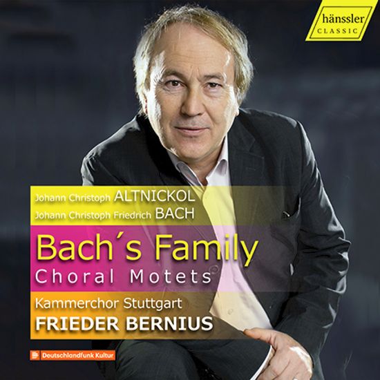 CHORAL MOTETS/ FRIEDER BERNIUS [크리스토프 프리드리히 바흐 & 크리스토프 알트니콜: 바흐 가문의 모테트 작품집 - 프리더 베르니우스]