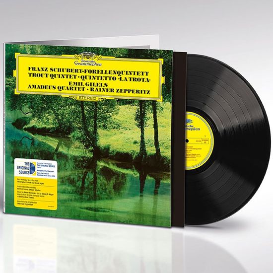 PIANO QUINTET D. 667 `TROUT`/ AMADEUS QUARTET [슈베르트: 피아노 오중주 '송어' - 아마데우스 현악 사중주단] [THE ORIGINAL SOURCE 2ND EDITION] [LP]