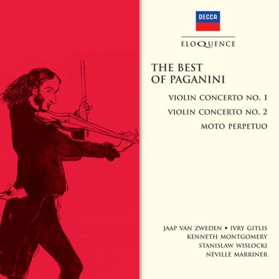 THE BEST OF PAGANINI - VIOLIN CONCERTO NOS.1&2/ JAAP VAN ZWEDEN, IVRY GITLIS, NEVILLE MARRINER [파가니니: 베스트 - 바이올린 협주곡 외]