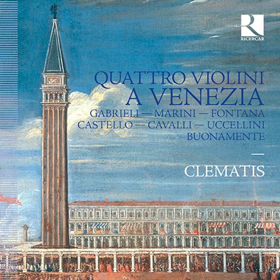 QUATTRO VIOLONI A VENEZIA/ CLEMATIS [베네치아의 4대의 바이올린을 위한 음악 - 클레마티스 앙상블]