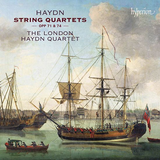 STRING QUARTETS OPP.71 & 74/ LONDON HAYDN QUARTET [하이든: 현악 4중주 - 런던 하이든 사중주단]