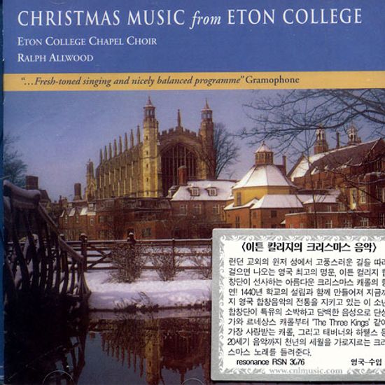 CHRISTMAS MUSIC FROM ETON COLLEGE/ ETON COLLEGE CHAPEL CHOIR
