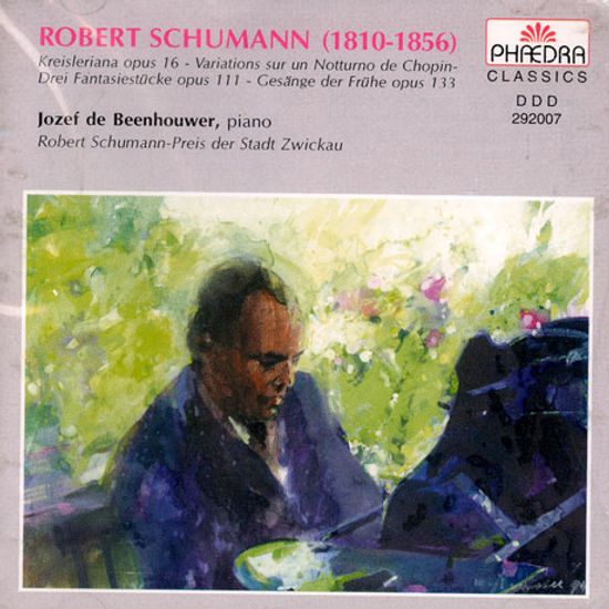 KREISLERIANA OPUS 16 ETC/ JOZEF DE BEENHOUWER