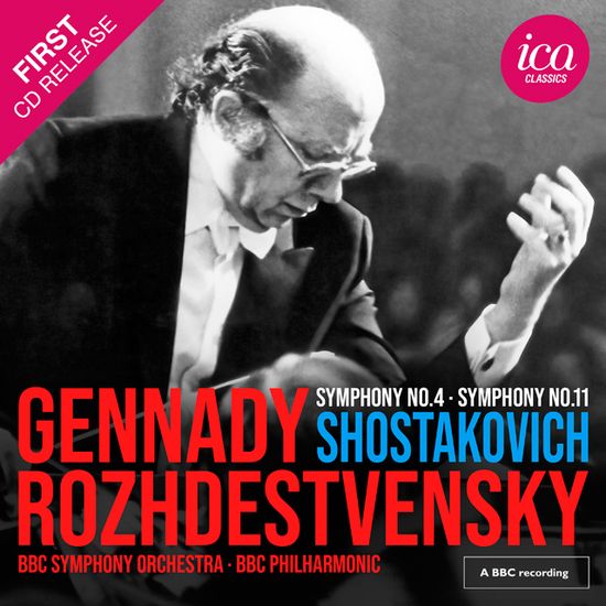 SYMPHONIES 4 & 11/ GENNADY ROZHDESTVENSKY [쇼스타코비치: 교향곡 4번 & 11번 1905년 - 로제스트벤스키]