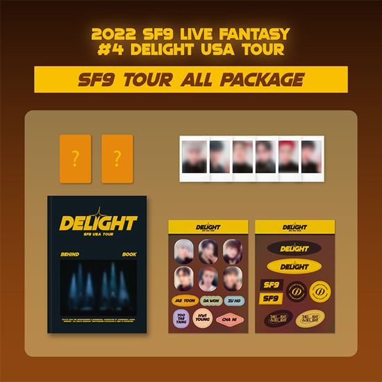 2022 SF9 LIVE FANTASY #4 DELIGHT USA TOUR [BEHIND OFFICIAL MD]
