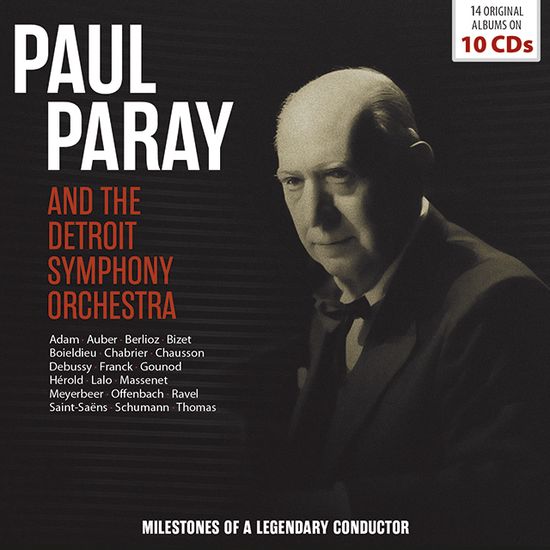 14 ORIGINAL ALBUMS ON 10CDS/ DETROIT SYMPHONY ORCHESTRA [폴 파레와 디트로이트 심포니 명연집]