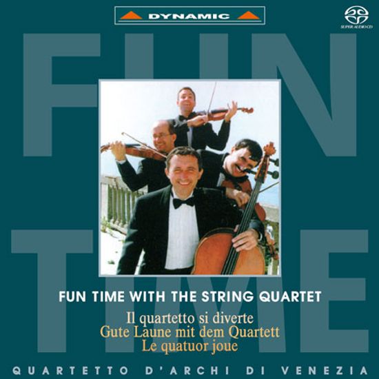 FUN TIME WITH THE STRING QUARTET/ QUARTETTO D`ARCHI DI VENEZIA [SACD HYBRID] [현악사중주와 함께 하는 즐거운 순간: 베네치아 현악 사중주단]