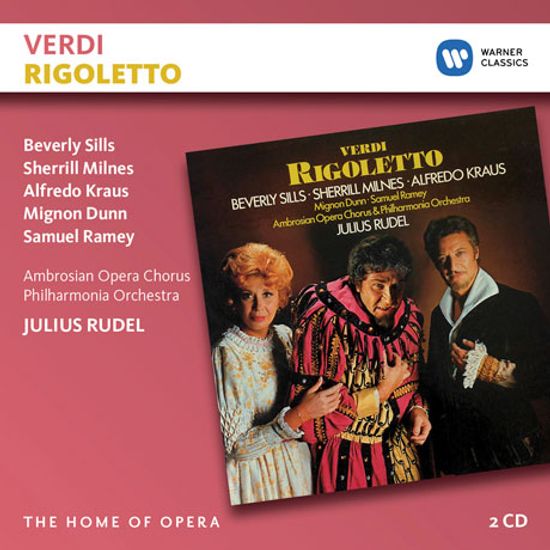 RIGOLETTO/ JULIUS RUDEL [THE HOME OF OPERA] [베르디: 리골레토]