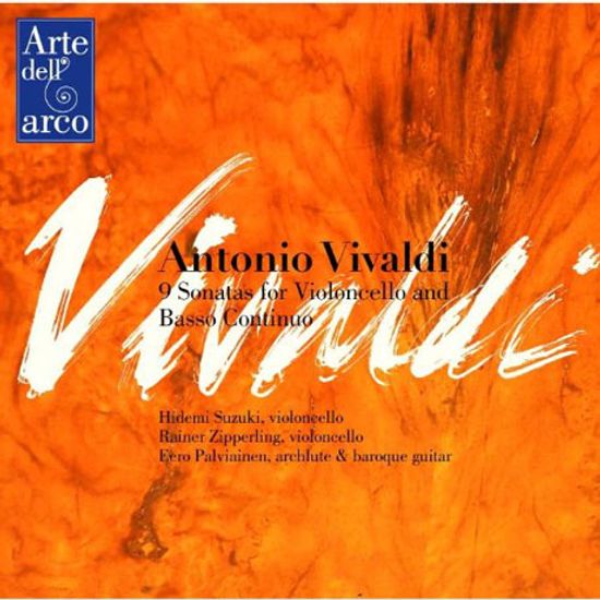 9 SONATAS FOR VIOLONCELLO AND BASSO CONTINUO/ HIDEMI SUZUKI, RAINER ZIPPERLING, EERO PALVIAINEN