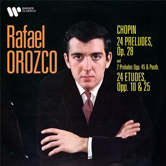24 PRELUDES OP.28, 24 ETUDES OP.10 & 25/ RAFAEL OROZCO [ORIGINAL JACKET]] [쇼팽: 24 전주곡, 연습곡 - 라파엘 오로즈코]
