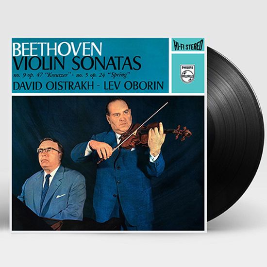 VIOLIN SONATAS NO.9 & 5/ DAVID OISTRAKH, LEV OBORIN [베토벤: 바이올린 소나타 9, 5번 - 다비드 오이스트라흐] [180G LP]