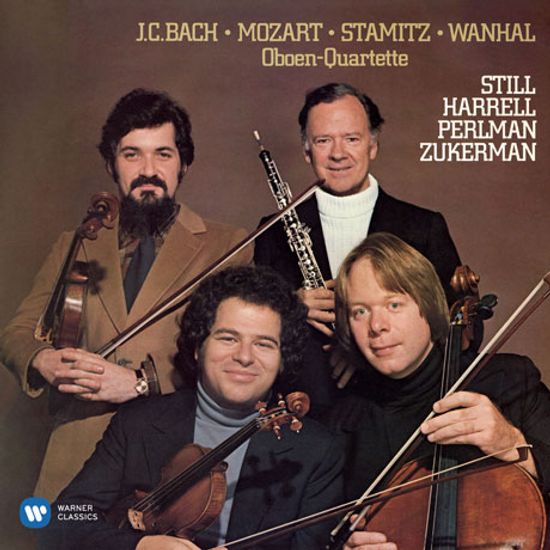 THE BAROQUE ALBUMS: OBOE QUARTETS & TRIO SONATAS/ PINCHAS ZUKERMAN, RAY STILL, LYNN HARRELL [펄만 25집 - 바로크 앨범: 바흐, 모차르트, 슈타미츠]