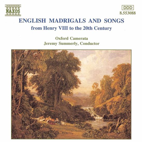 ENGLISH MADRIGALS AND SONGS/ JEREMY SUMMERLY [영국 마드리갈 & 노래 - 제레미 서멀리]
