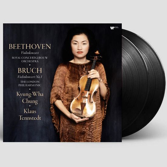 VIOLIN CONCERTOS/ KYUNG-WHA CHUNG, KLAUS TENNSTEDT [베토벤 & 브루흐: 바이올린 협주곡 - 정경화] [180G LP]