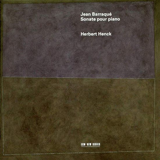 SONATE POUR PIANO/ HEBERT HENCK