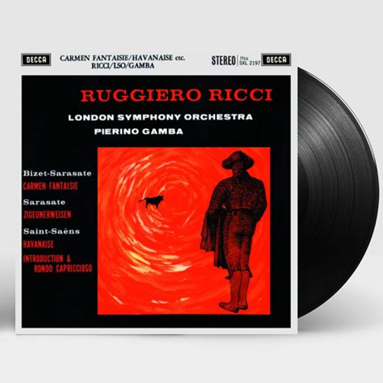 CARMEN FANTAISIE, ZIGEUNERWEISEN, HAVANAISE/ PIERINO GAMBA [비제: 카르멘 판타지, 사라사테, 생상스 - 루지에로 리치] [180G LP]