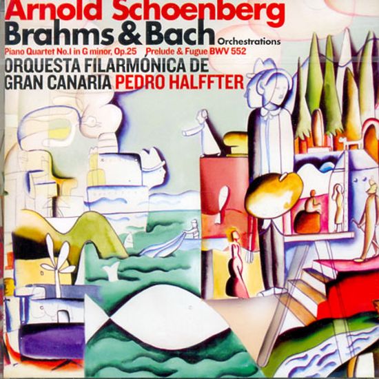 BRAHMS & BACH ORCHESTRATIONS: ORCHESTRAL TRANSCRIPTIONS/ PEDRO HALFFTER