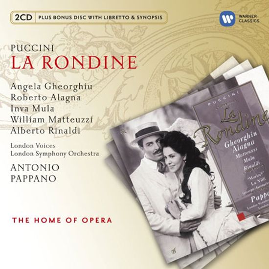 LA RONDINE/ ANTONIO PAPPANO [BONUS CD] [THE HOME OF OPERA] [푸치니: 제비]