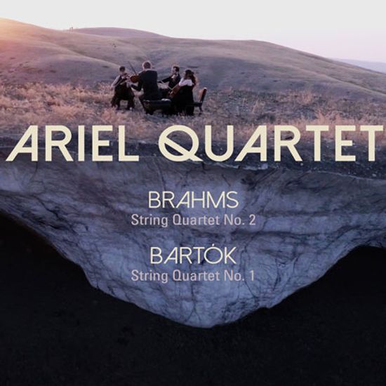 STRING QUARTET NO.2 & STRING QUARTET NO.1/ ARIEL QUARTET [브람스: 현악사중주 2번, 바르톡: 현악사중주 1번 - 아리엘 사중주단]