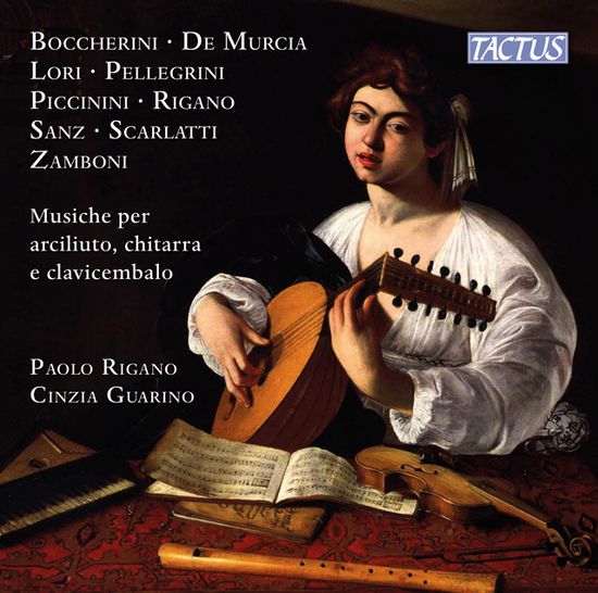 MUSIC FOR ARCHLUTE/ PAOLO RIGANO & CINZIA GUARINO [기타와 하프시코드를 위한 음악
 - 파올로 리가노 & 친치아 과리노
]