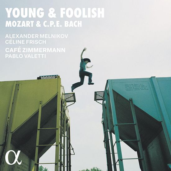 YOUNG & FOOLISH/ ALEXANDER MELNIKOV, CELINE FRISCH [모차르트 & C.P.E 바흐: 교향곡, 디베르티멘토, 피아노 협주곡 - 알렉산더 멜니코프, 셀린느 프리쉬]