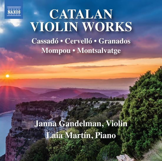 CATALAN VIOLIN WORKS/ JANNA GANDELMAN, LAIA MARTIN [카탈루냐의 바이올린 작품들 - 야나 간델만, 라이아 마르틴]