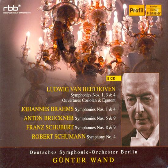 GUNTER WAND & DEUTSCHES SYMPHONIE ORCHESTER BERLIN [귄터 반트와 베를린 도이치 심포니]