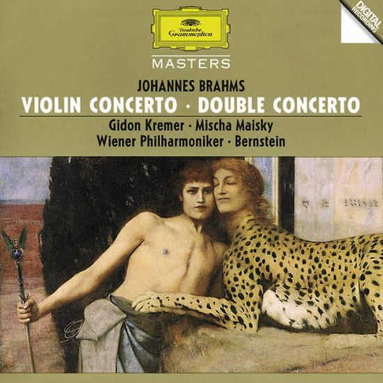 VIOLIN & DOUBLE CONCERTO/ GIDON KREMER, MISCHA MAISKY, LEONARD BERNSTEIN [브람스: 바이올린, 더블 협주곡 - 크레머, 마이스키, 번스타인]