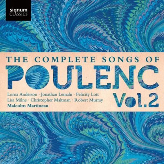 THE COMPLETE SONGS OF POULENC VOL.2/ MALCOLM MARTINEAU [풀랑크: 가곡 전집 2집]
