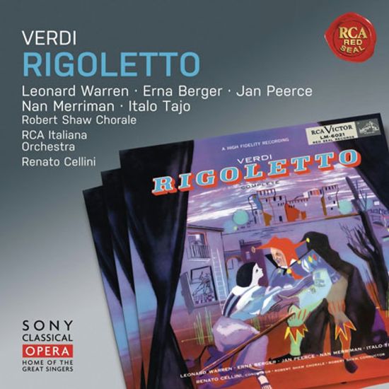 RIGOLETTO/ RENATO CELLINI [SONY CLASSICAL OPERA] [베르디: 리골레토]