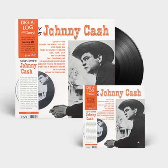 NOW HERE`S JOHNNY CASH [DELUXE] [180G LP+CD]