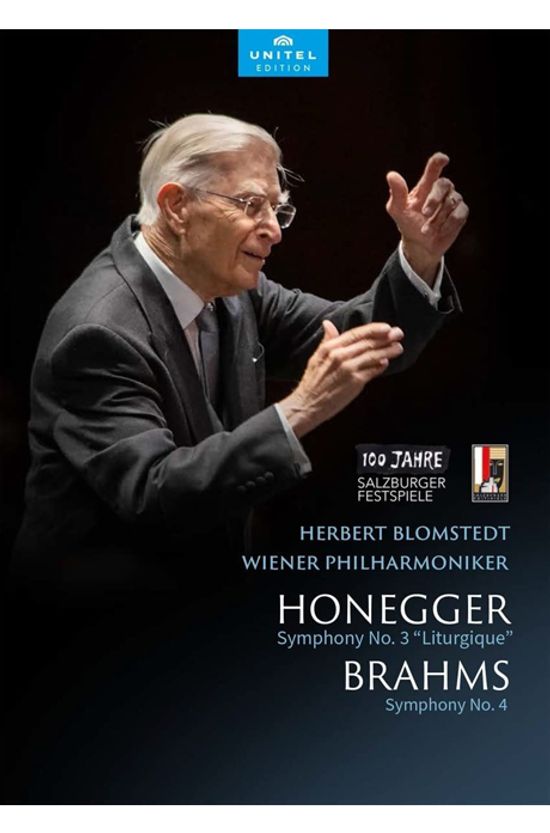 HONEGGER: SYMPHONY NO.3 & BRAHMS: SYMPHONY NO.4 [블롬스테트가 지휘한 오네게르 & 브람스 교향곡]
