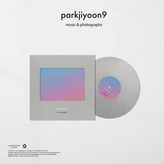 9집 PARKJIYOON9 [180G 그레이 실버 LP]